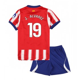 Atletico Madrid Julian Alvarez #19 Koti Peliasu Lasten 2026-27 Lyhythihainen (+ Lyhyet housut)